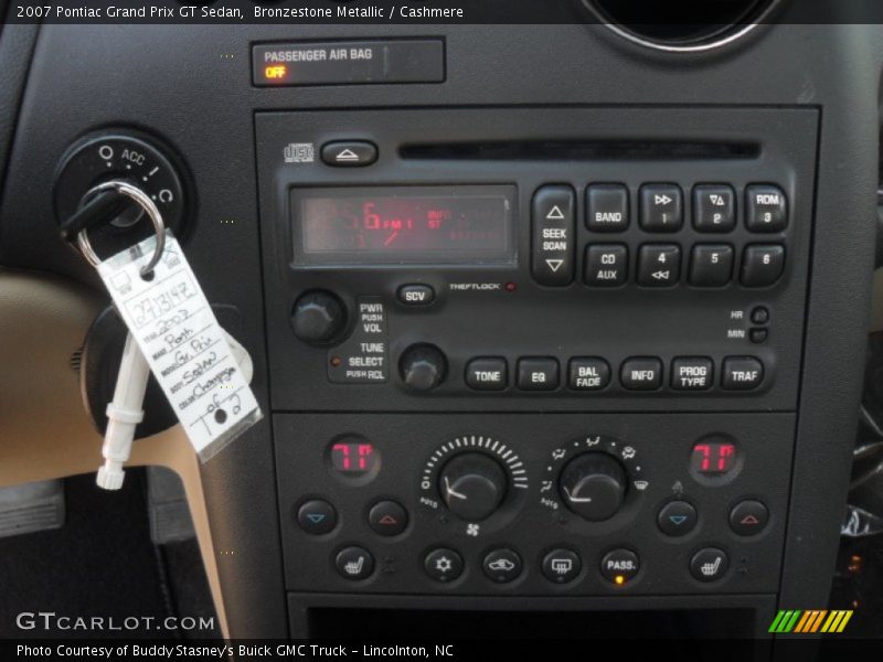 Bronzestone Metallic / Cashmere 2007 Pontiac Grand Prix GT Sedan
