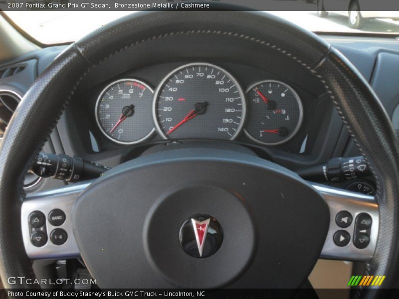 Bronzestone Metallic / Cashmere 2007 Pontiac Grand Prix GT Sedan