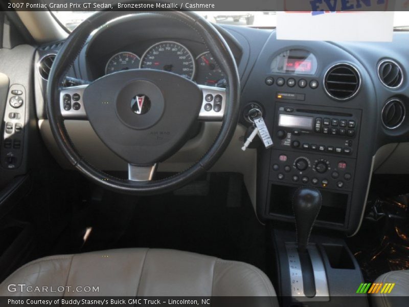 Bronzestone Metallic / Cashmere 2007 Pontiac Grand Prix GT Sedan