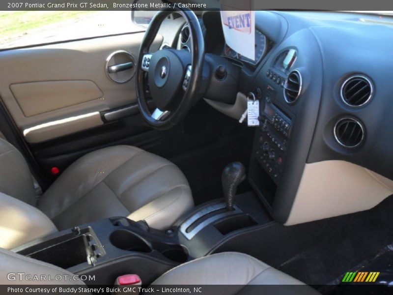 Bronzestone Metallic / Cashmere 2007 Pontiac Grand Prix GT Sedan