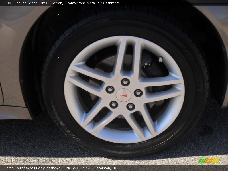 Bronzestone Metallic / Cashmere 2007 Pontiac Grand Prix GT Sedan