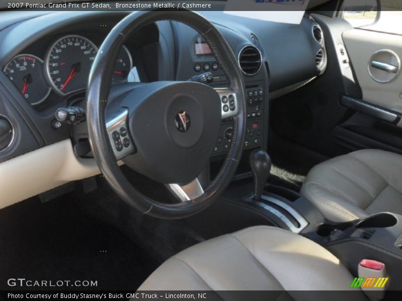 Bronzestone Metallic / Cashmere 2007 Pontiac Grand Prix GT Sedan