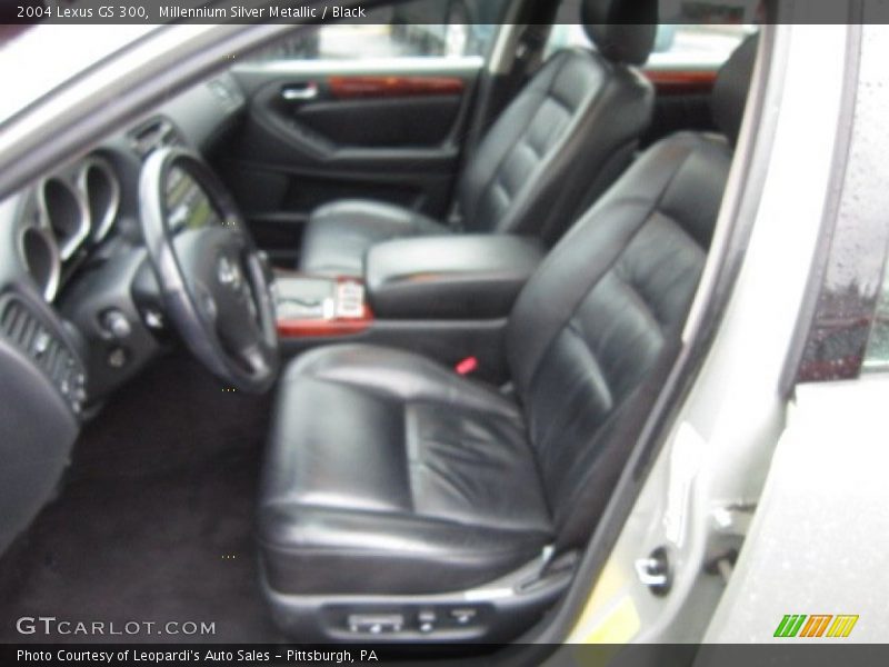 Millennium Silver Metallic / Black 2004 Lexus GS 300