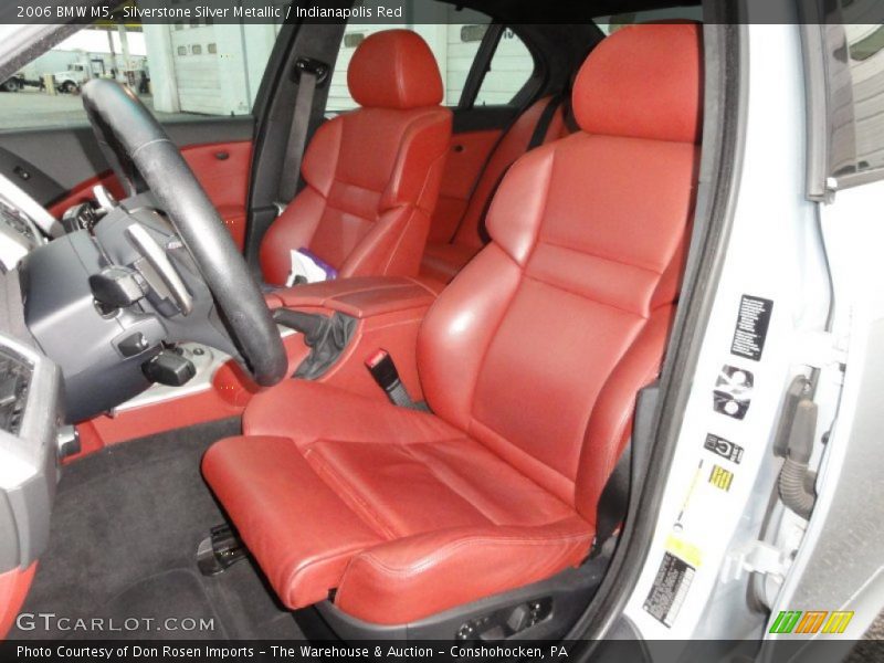 2006 M5  Indianapolis Red Interior