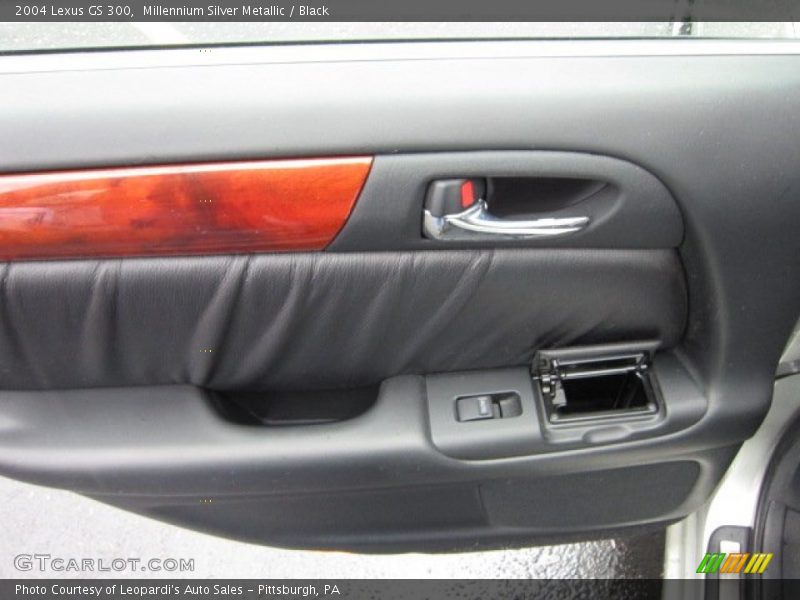 Millennium Silver Metallic / Black 2004 Lexus GS 300