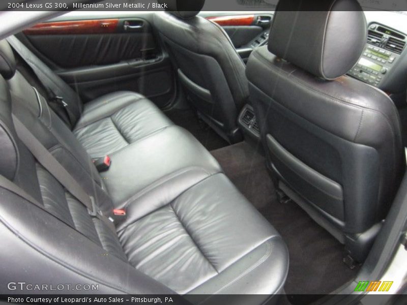 Millennium Silver Metallic / Black 2004 Lexus GS 300