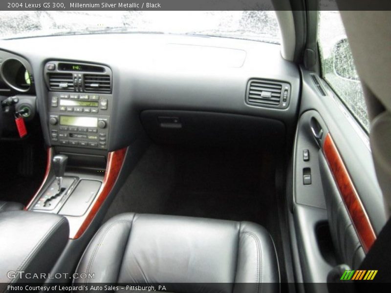 Millennium Silver Metallic / Black 2004 Lexus GS 300