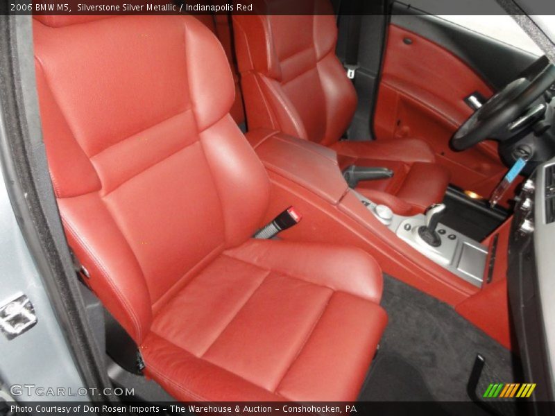  2006 M5  Indianapolis Red Interior