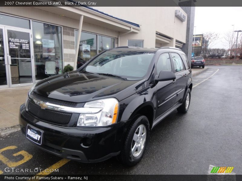 Black / Dark Gray 2007 Chevrolet Equinox LS AWD