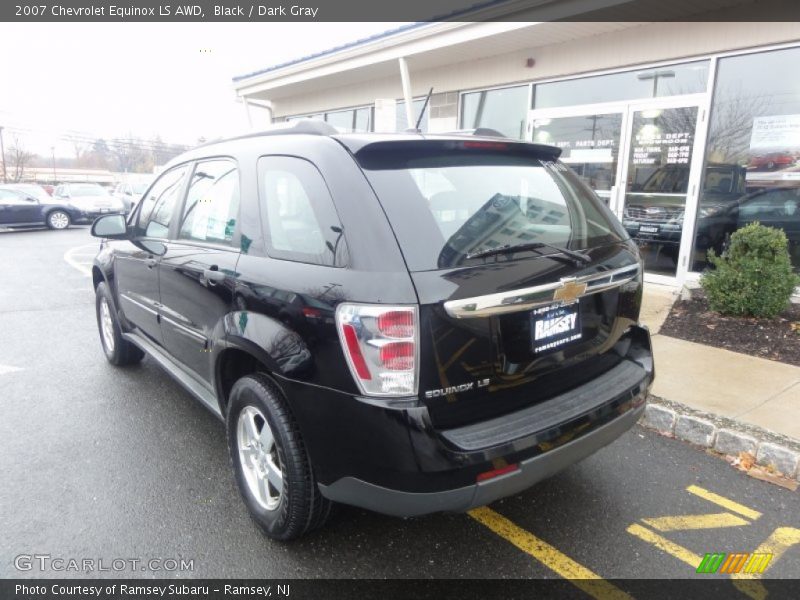 Black / Dark Gray 2007 Chevrolet Equinox LS AWD