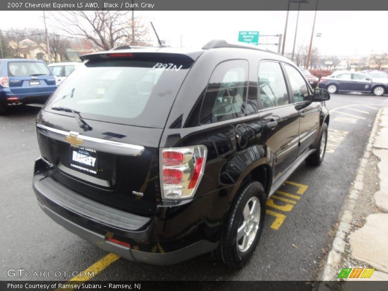 Black / Dark Gray 2007 Chevrolet Equinox LS AWD