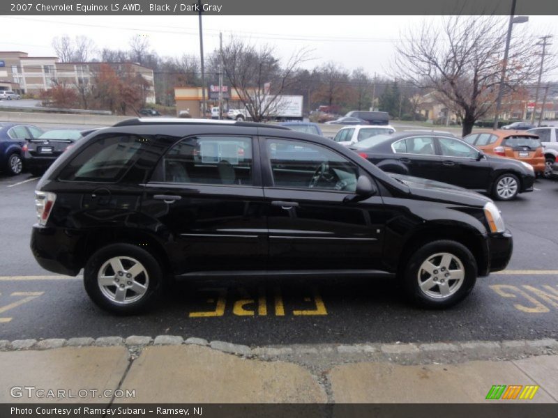 Black / Dark Gray 2007 Chevrolet Equinox LS AWD