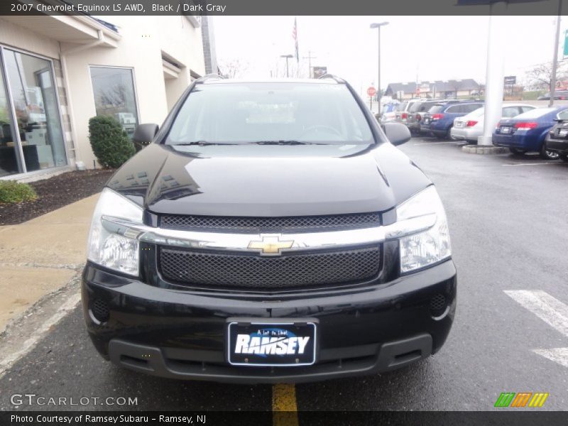 Black / Dark Gray 2007 Chevrolet Equinox LS AWD