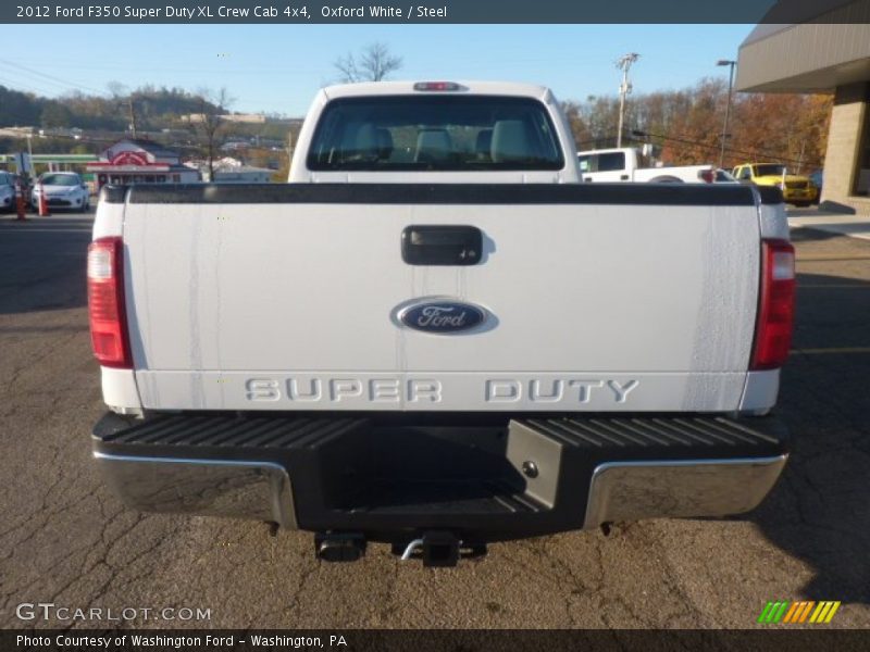 Oxford White / Steel 2012 Ford F350 Super Duty XL Crew Cab 4x4