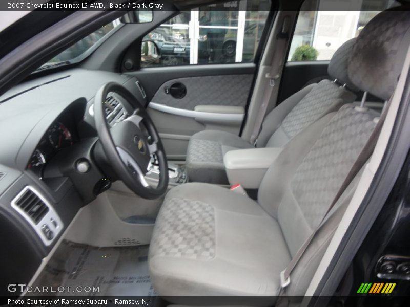 Black / Dark Gray 2007 Chevrolet Equinox LS AWD