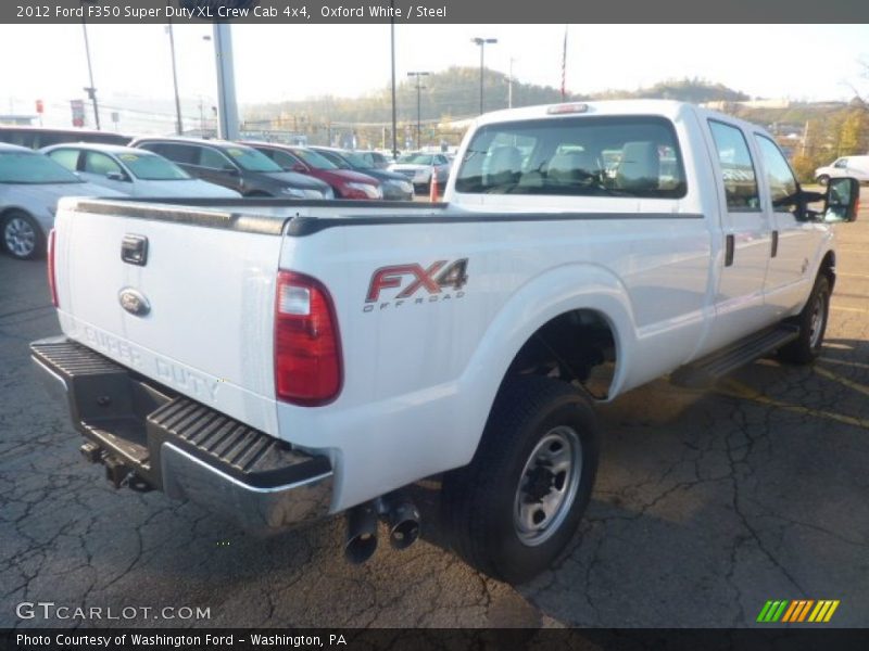 Oxford White / Steel 2012 Ford F350 Super Duty XL Crew Cab 4x4