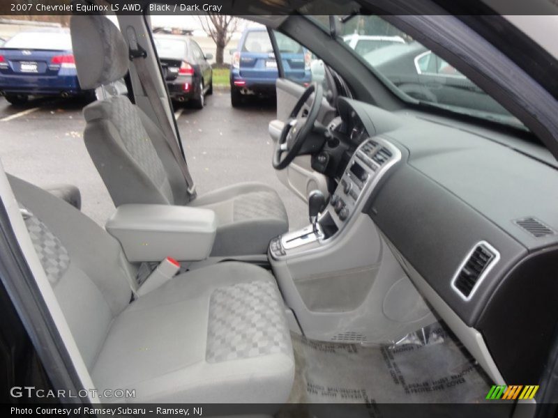 Black / Dark Gray 2007 Chevrolet Equinox LS AWD