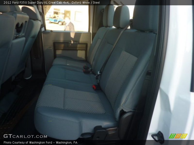  2012 F350 Super Duty XL Crew Cab 4x4 Steel Interior