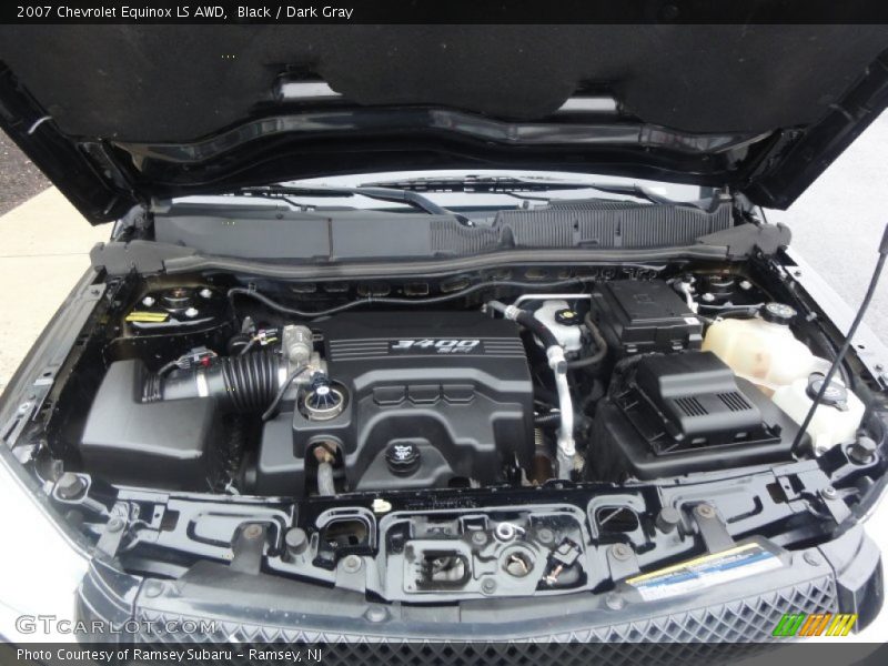 Black / Dark Gray 2007 Chevrolet Equinox LS AWD