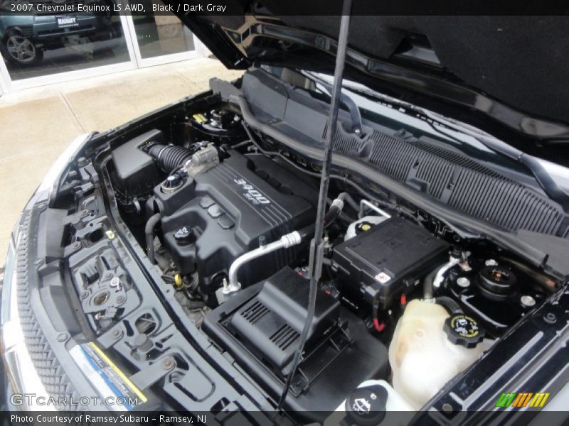 Black / Dark Gray 2007 Chevrolet Equinox LS AWD