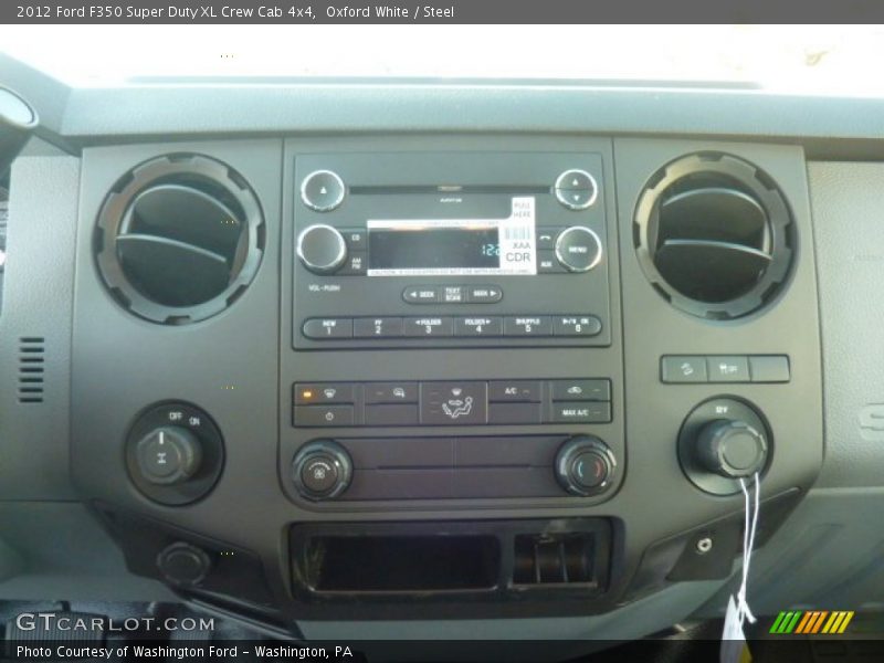 Controls of 2012 F350 Super Duty XL Crew Cab 4x4
