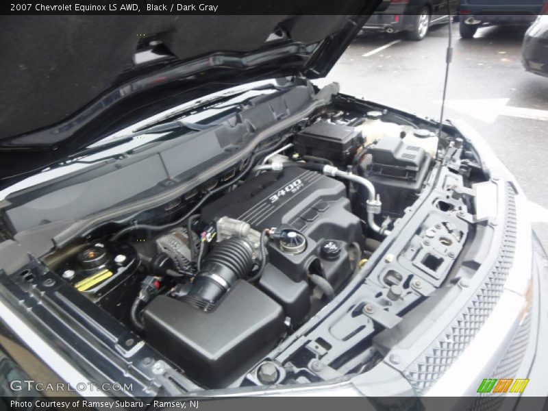Black / Dark Gray 2007 Chevrolet Equinox LS AWD