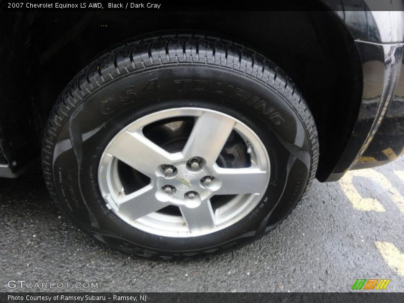 Black / Dark Gray 2007 Chevrolet Equinox LS AWD