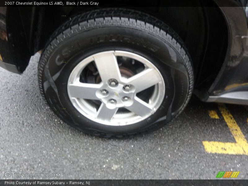 Black / Dark Gray 2007 Chevrolet Equinox LS AWD