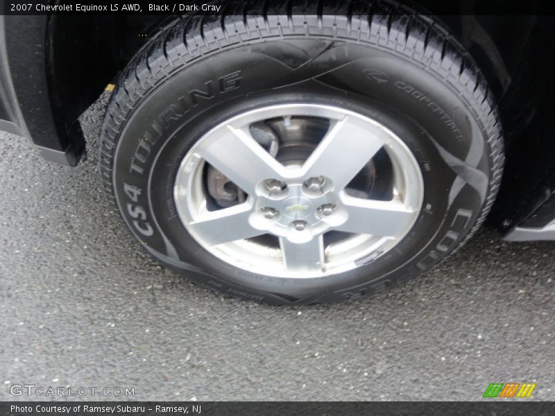 Black / Dark Gray 2007 Chevrolet Equinox LS AWD
