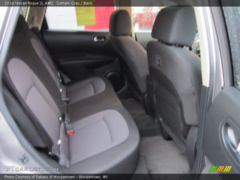 Gotham Gray / Black 2010 Nissan Rogue SL AWD