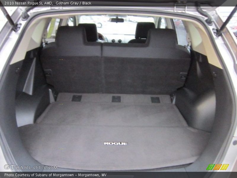 Gotham Gray / Black 2010 Nissan Rogue SL AWD