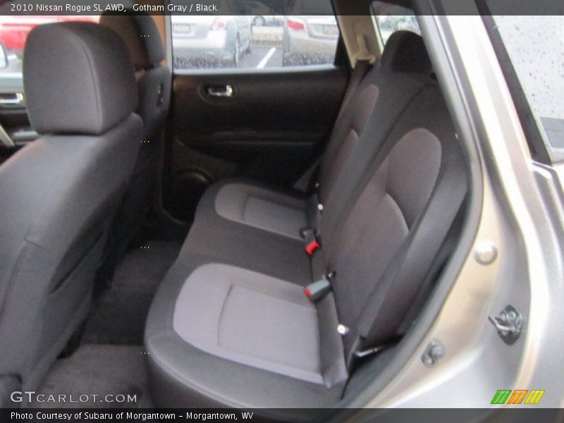Gotham Gray / Black 2010 Nissan Rogue SL AWD