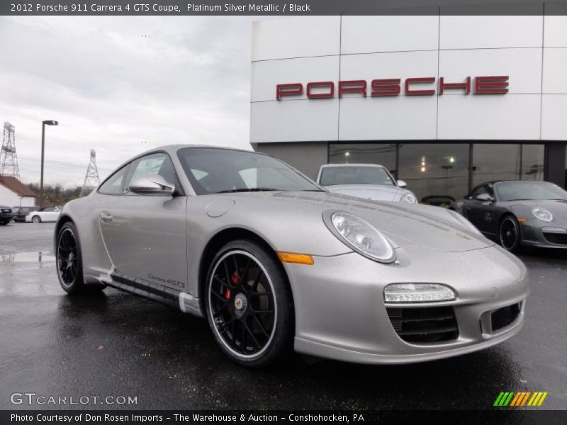  2012 911 Carrera 4 GTS Coupe Platinum Silver Metallic