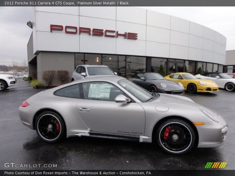  2012 911 Carrera 4 GTS Coupe Platinum Silver Metallic
