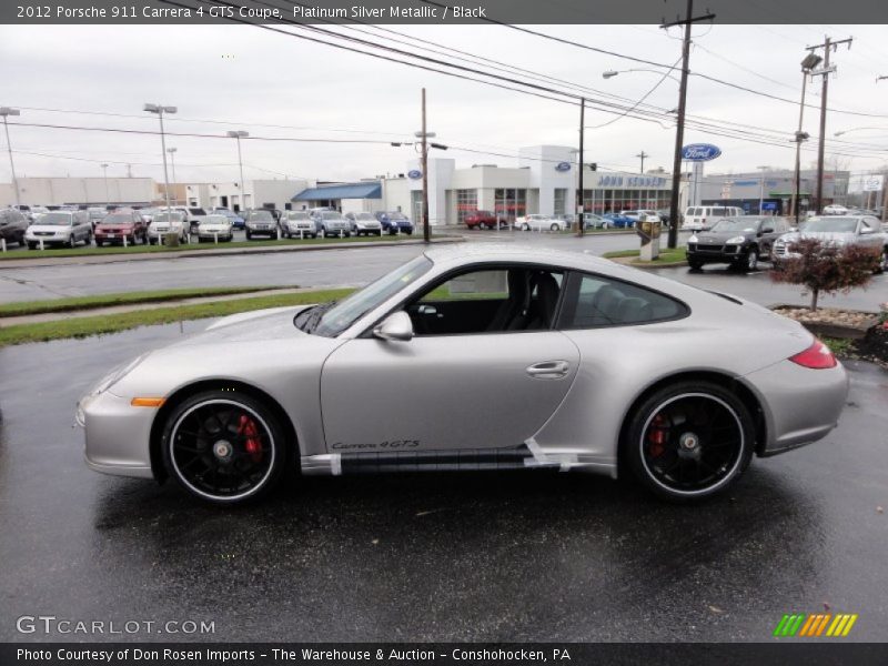  2012 911 Carrera 4 GTS Coupe Platinum Silver Metallic