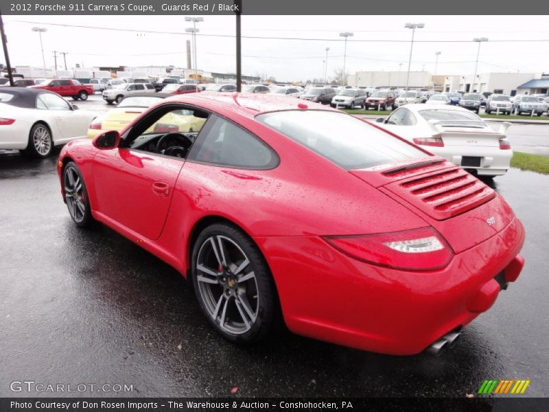 Guards Red / Black 2012 Porsche 911 Carrera S Coupe
