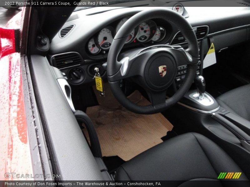 Guards Red / Black 2012 Porsche 911 Carrera S Coupe