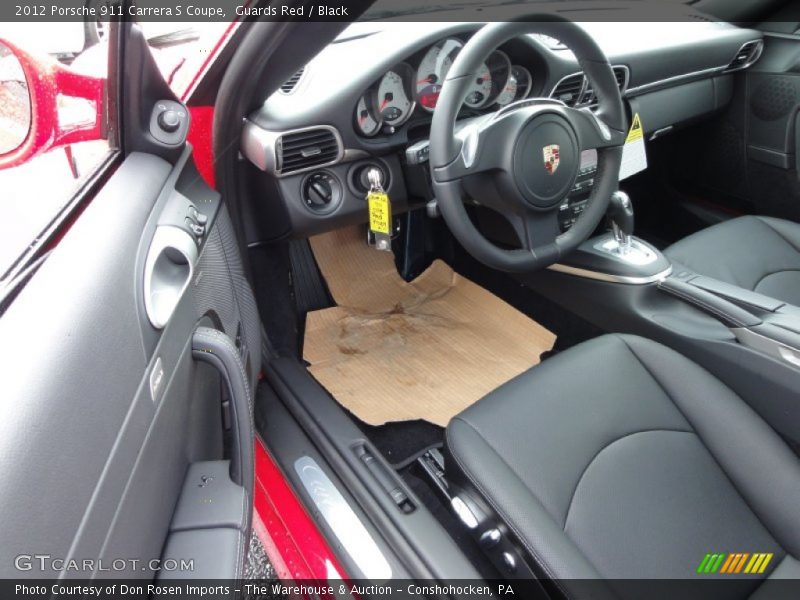 Guards Red / Black 2012 Porsche 911 Carrera S Coupe