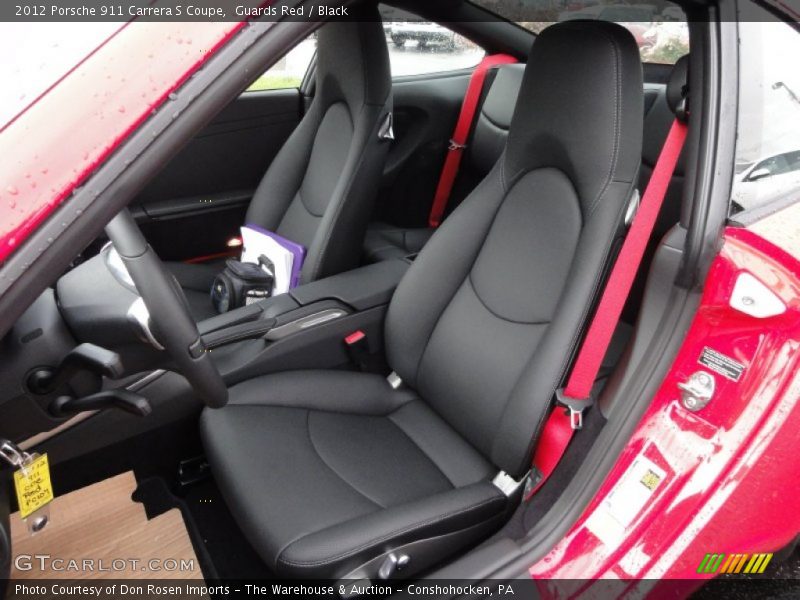  2012 911 Carrera S Coupe Black Interior
