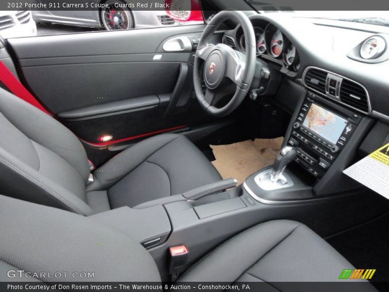 Guards Red / Black 2012 Porsche 911 Carrera S Coupe