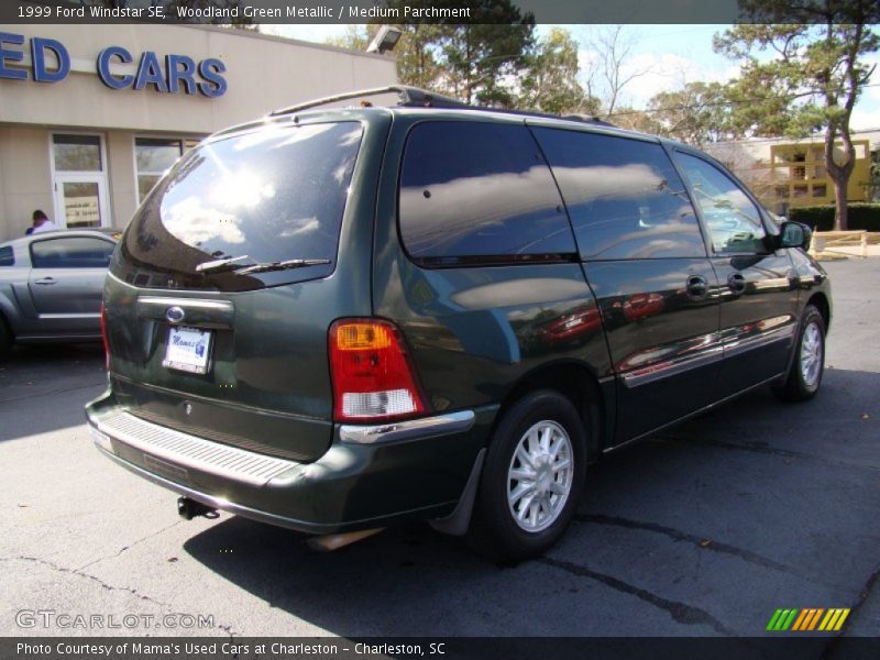 Woodland Green Metallic / Medium Parchment 1999 Ford Windstar SE