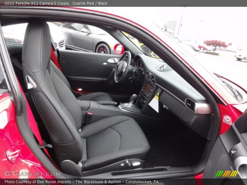  2012 911 Carrera S Coupe Black Interior