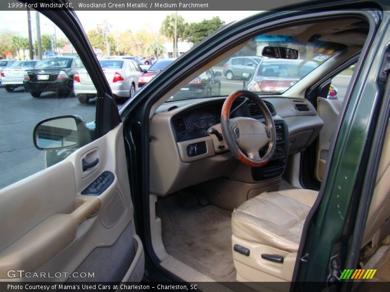 Woodland Green Metallic / Medium Parchment 1999 Ford Windstar SE