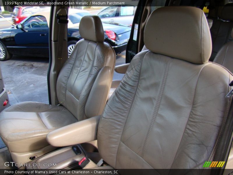Woodland Green Metallic / Medium Parchment 1999 Ford Windstar SE