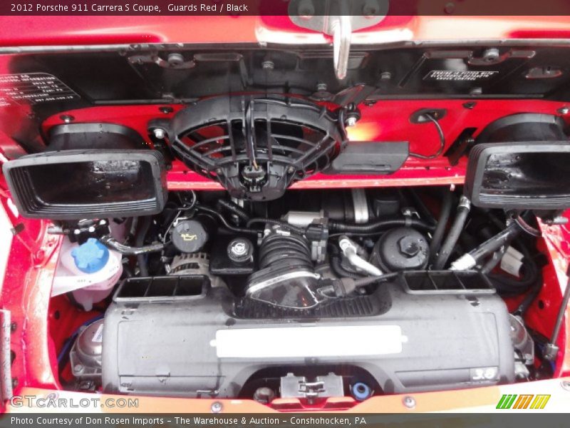  2012 911 Carrera S Coupe Engine - 3.8 Liter DFI DOHC 24-Valve VarioCam Plus Flat 6 Cylinder