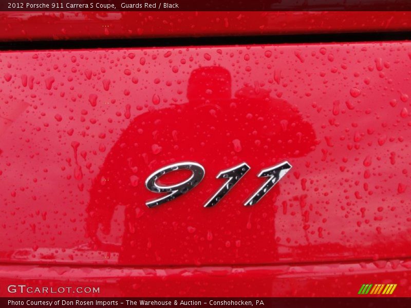 Guards Red / Black 2012 Porsche 911 Carrera S Coupe