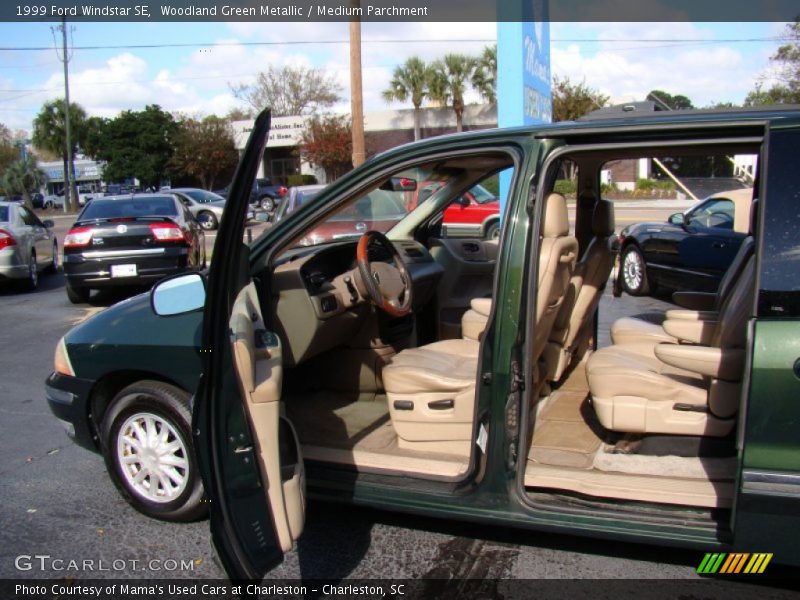 Woodland Green Metallic / Medium Parchment 1999 Ford Windstar SE