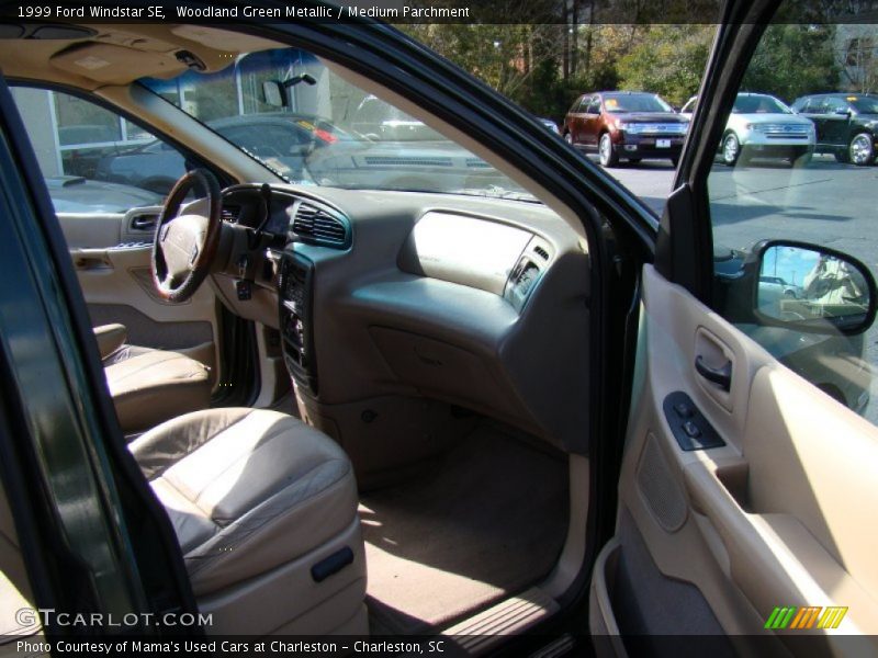 Woodland Green Metallic / Medium Parchment 1999 Ford Windstar SE