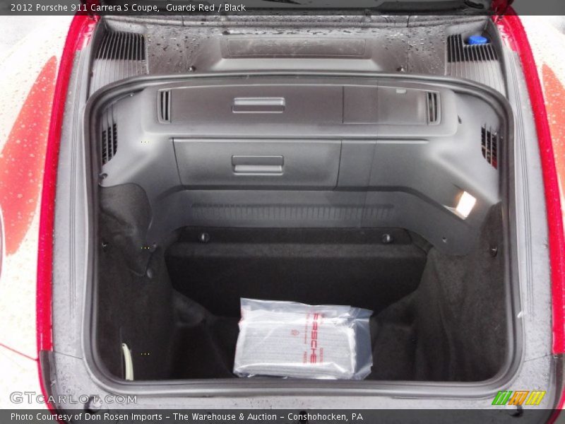 Guards Red / Black 2012 Porsche 911 Carrera S Coupe