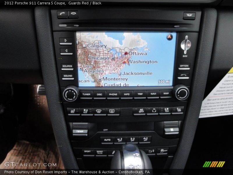 Guards Red / Black 2012 Porsche 911 Carrera S Coupe